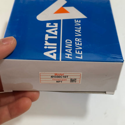 Airtac 4H330C-10: Hand Valve. Toggle Style - 4H330C10T