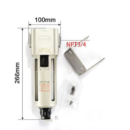 Airtac GAF600C-25: Pneumatic Filter - GAF600C20AT