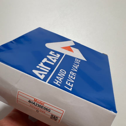 Airtac 4HA230E-06: Hand Valve. Toggle Style - 4HA230E06G