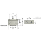 Airtac CM3B-05: Manual Valve. 3 Way - CM3B05