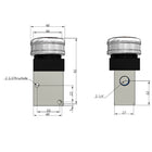 Airtac CM3PMS-08: Manual Valve. 3 Way - CM3PMS08RT