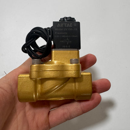 Airtac 2V130-15: 2 Way Solenoid Valve - 2V13015FIG