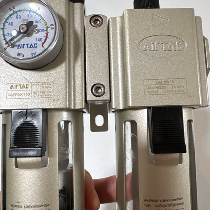Airtac GAFC300: Filter Regulator Lubricator - GAFC30015AS