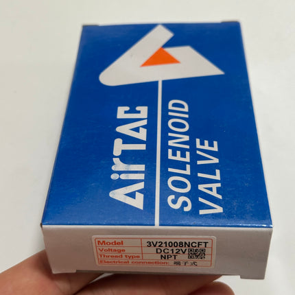 Airtac 3V210-08-NC: Solenoid valve(3/2 way) - 3V21008NCFT