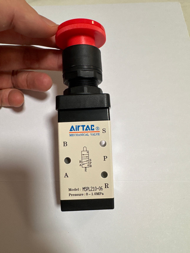 Airtac M5PL210-06: Manual Valve. 5 Way - M5PL21006