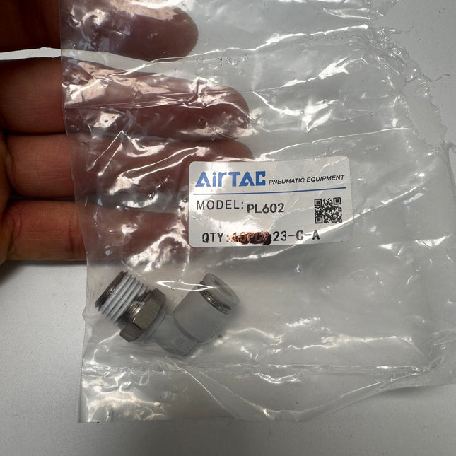 Airtac PL: Push Lock Fitting. Male Elbow - PL602