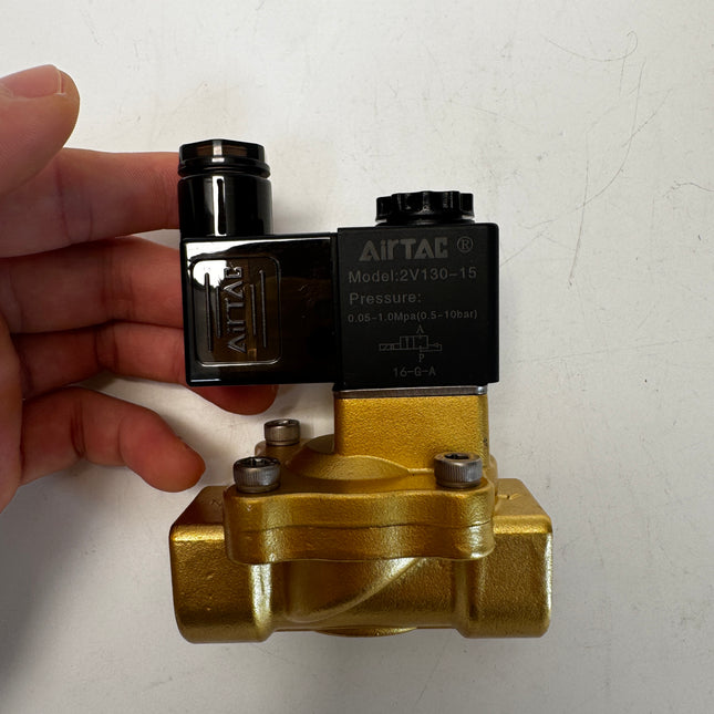 Airtac 2V130-15: 2 Way Solenoid Valve - 2V13015ET