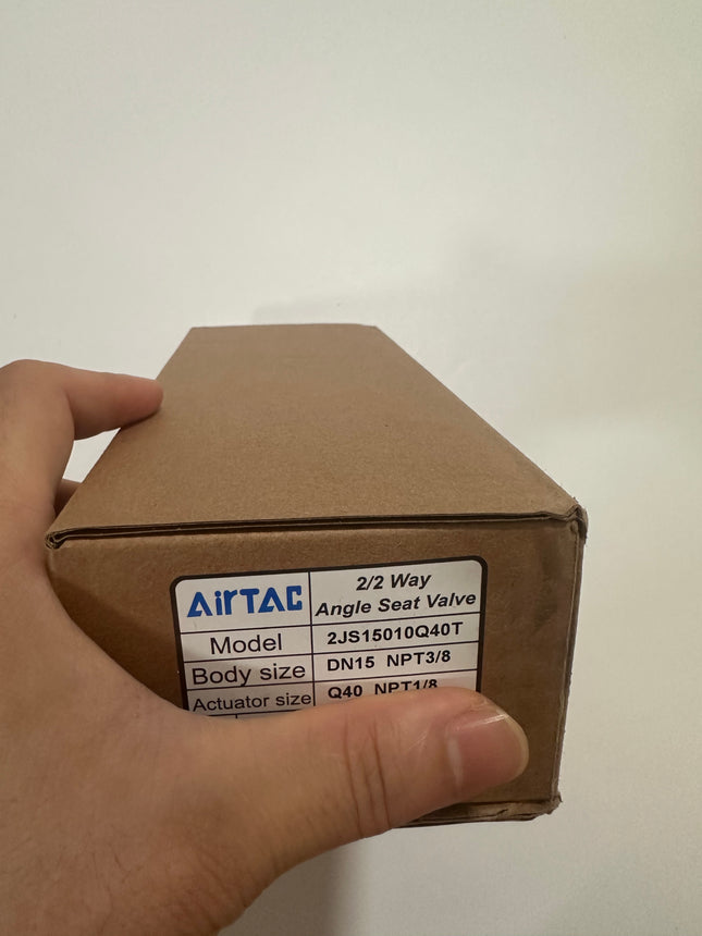 Airtac 2JS150-10: Angle Seat Valve - 2JS15010Q40T