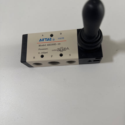 Airtac 4H330E-10: Hand Valve. Toggle Style - 4H330E10T