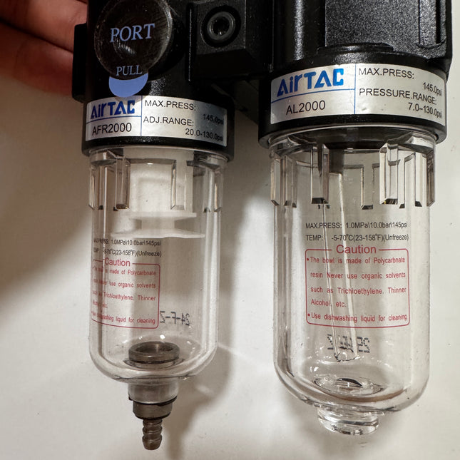Airtac AFC: series F.R.L Pneumatic Air Filter - AFC20004