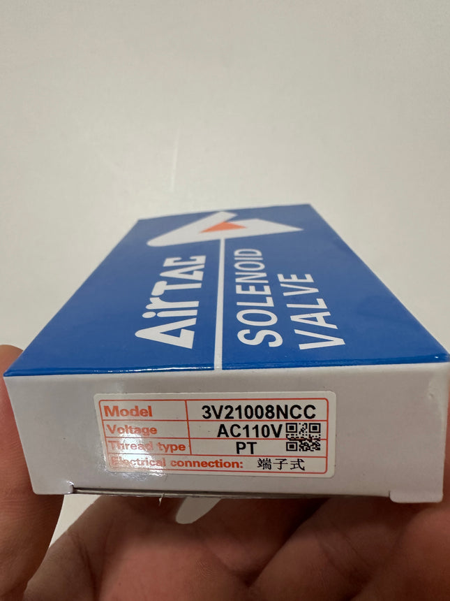 Airtac 3V210-08-NC: Solenoid valve(3/2 way) - 3V21008NCC