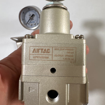 Airtac GPR30008M: Precision Air Regulator  - GPR30008MT