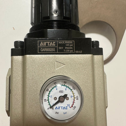 Airtac GAR600: Air Pressure Regulator - GAR60025ST