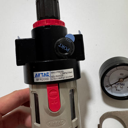 Airtac BFR: Air Filter Regulator  - BFR2000A3WG