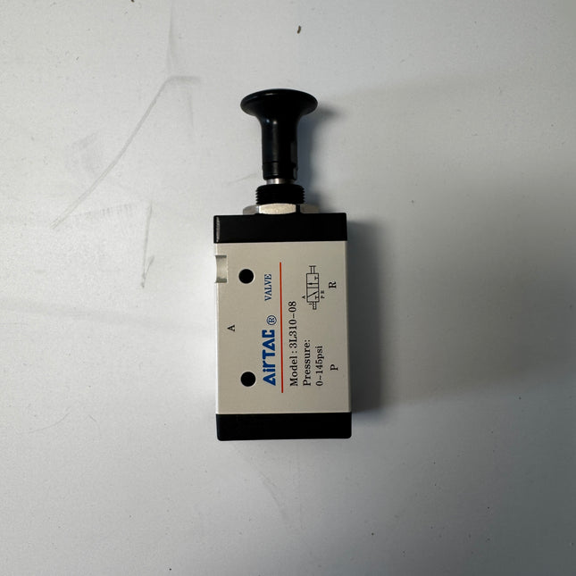 Airtac 3L310-08: Push Pull Valve. 3 Way - 3L31008