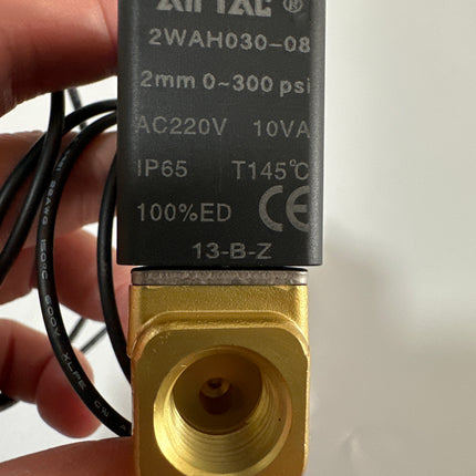 Airtac 2WH030-08: 2 Way Solenoid Valve - 2WH03008AIT