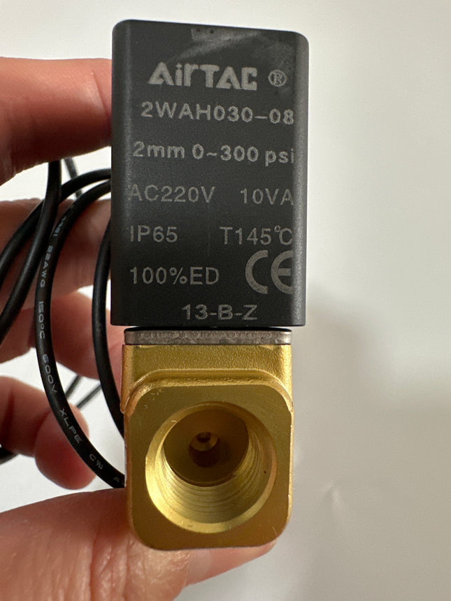 Airtac 2WH030-08: 2 Way Solenoid Valve - 2WH03008AIT