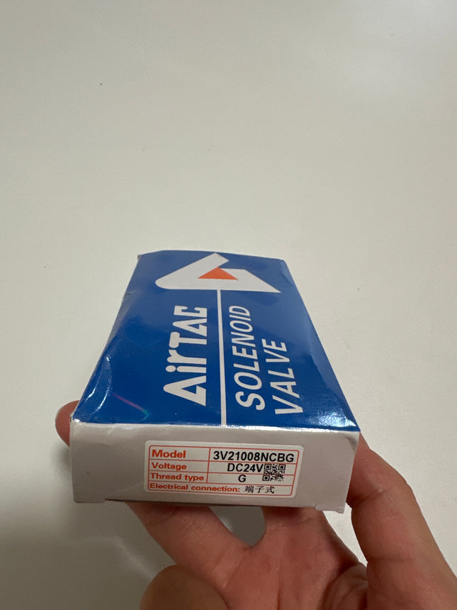Airtac 3V210-08-NC: Solenoid valve(3/2 way) - 3V21008NCBG