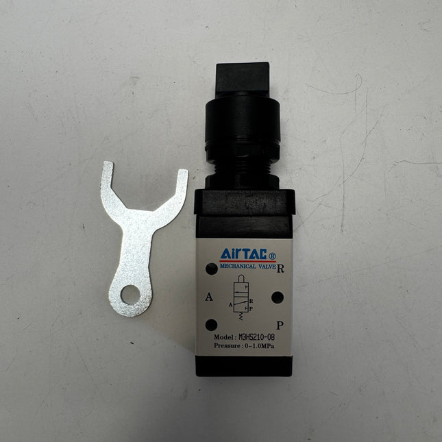 Airtac M3HS210-08: Manual Valve. 3 Way - M3HS21008B