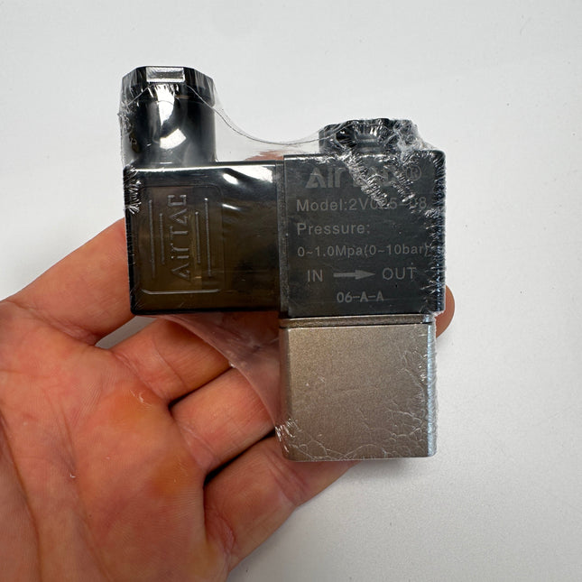 Airtac 2V025-08: 2 Way Solenoid Valve - 2V02508BT