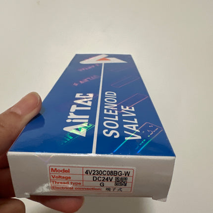 Airtac 4V230C-08: Solenoid Air Valve - 4V230C08BG-W