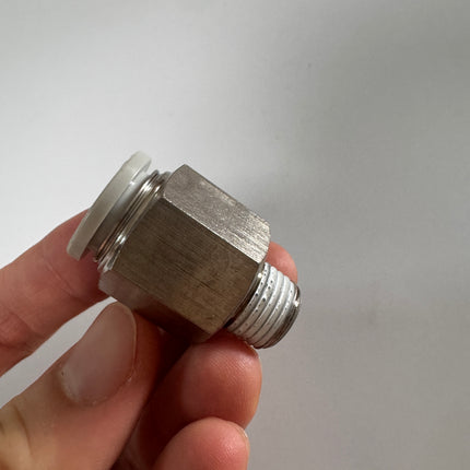 Airtac PC: Push Lock Fitting. Male Connector - PC1202