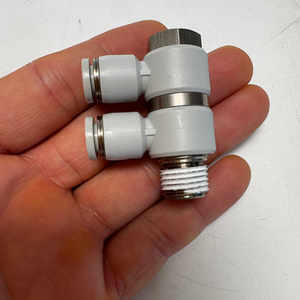 Airtac PHW: Push Lock Fitting. Double Universal Male Elbow - PHW602
