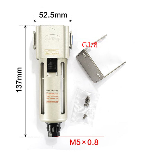 Airtac GAF200-06: Pneumatic Filter - GAF20006AG
