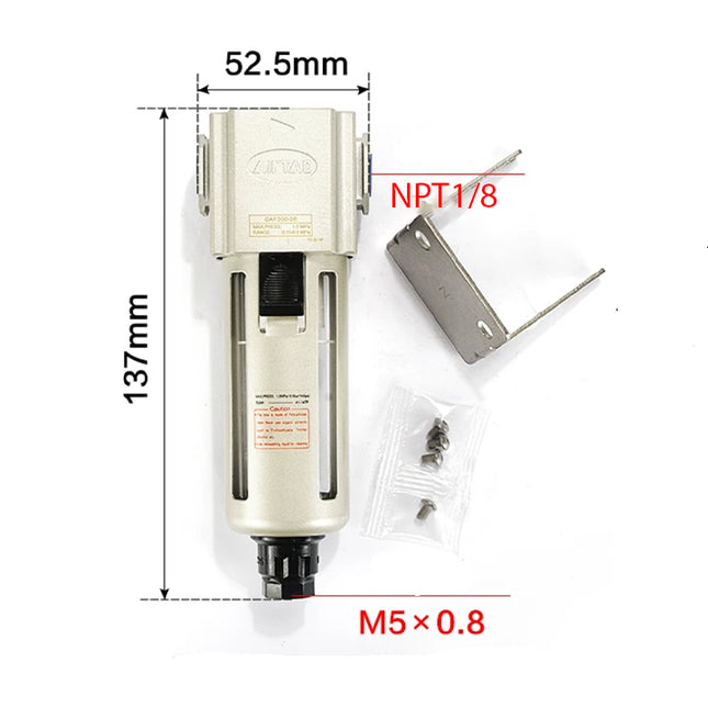 Airtac GAF200-06: Pneumatic Filter - GAF20006T