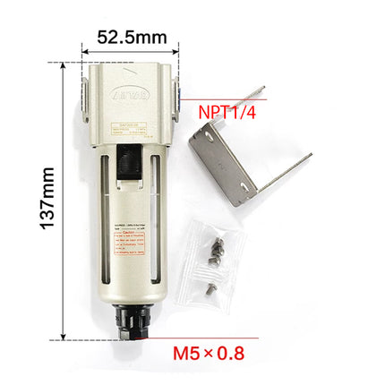 Airtac GAF200-08: Pneumatic Filter - GAF20008AT