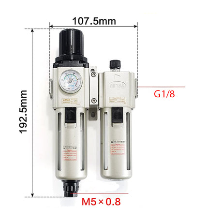 Airtac GAFC200: Filter Regulator Lubricator - GAFC20006SG