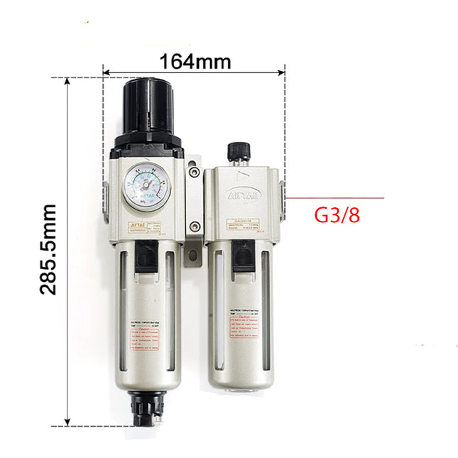 Airtac GAFC400: Filter Regulator Lubricator - GAFC40010ASG