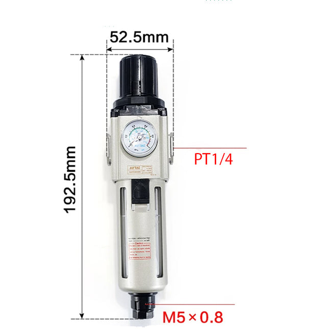 Airtac GAFR200: Air Filter Regulator - GAFR20008S