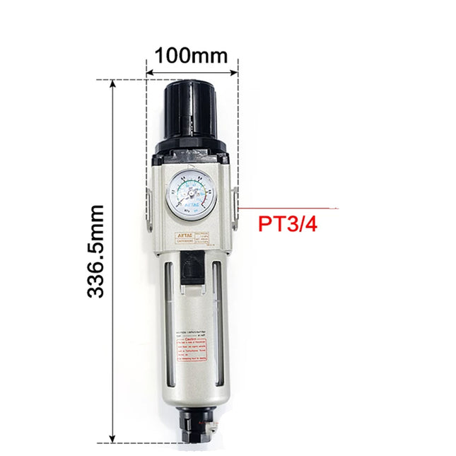 Airtac GAFR600: Air Filter Regulator - GAFR600C20AS