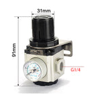 Airtac GAR200: Air Pressure Regulator - GAR20008SG