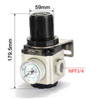 Airtac GAR600: Air Pressure Regulator - GAR60020ST