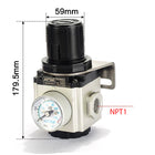 Airtac GAR600: Air Pressure Regulator - GAR60025ST