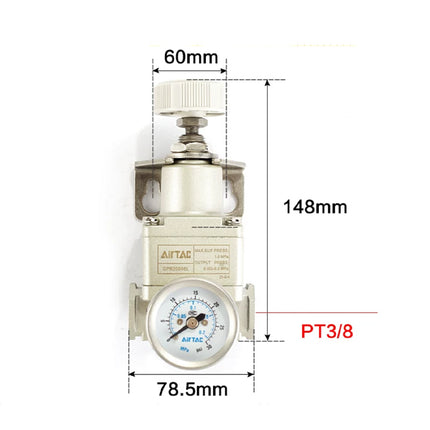 Airtac GPR40010L: Precision Air Regulator  - GPR40010L