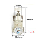 Airtac GPR40010H: Precision Air Regulator  - GPR40010HG