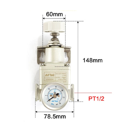 Airtac GPR40015L: Precision Air Regulator  - GPR40015L
