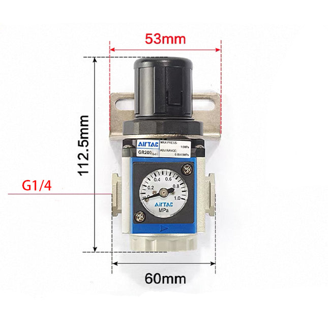 Airtac  GR series: pressure regulating valve  - GR30008F1G