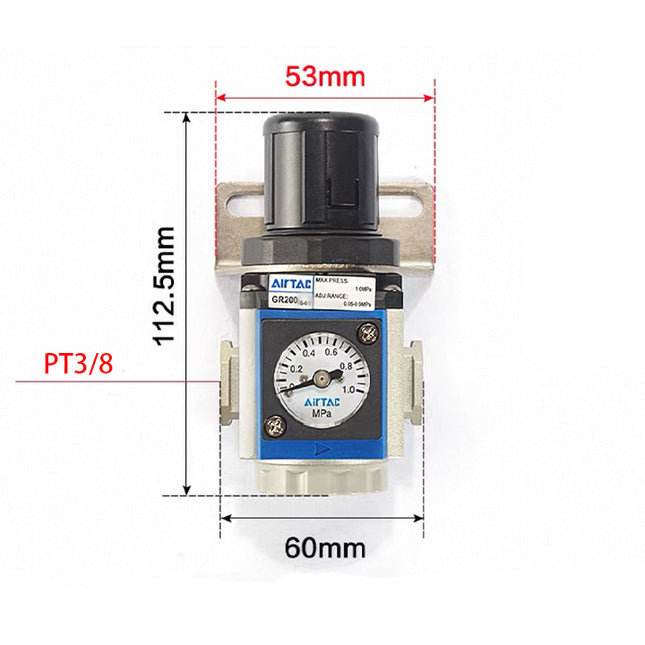 Airtac  GR series: pressure regulating valve  - GR30010F1