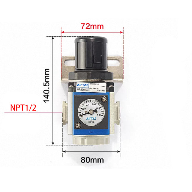 Airtac  GR series: pressure regulating valve  - GR40015F1T