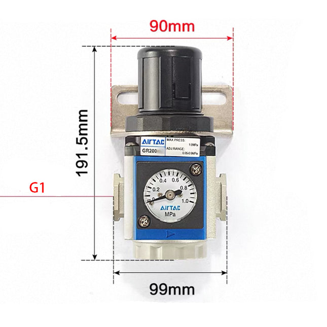 Airtac  GR series: pressure regulating valve  - GR60025F1G