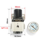 Airtac GVR200-06: Vacuum Pressure Regulator - GVR20006T