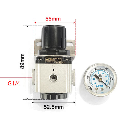Airtac GVR200-08: Vacuum Pressure Regulator - GVR20008G