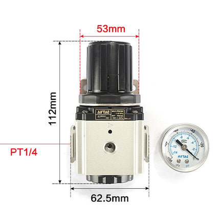 Airtac GVR300-08: Vacuum Pressure Regulator - GVR30008