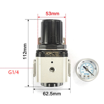 Airtac GVR300-08: Vacuum Pressure Regulator - GVR30008G