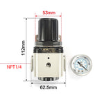 Airtac GVR300-08: Vacuum Pressure Regulator - GVR30008T