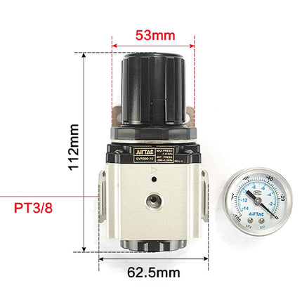 Airtac GVR300-10: Vacuum Pressure Regulator - GVR30010